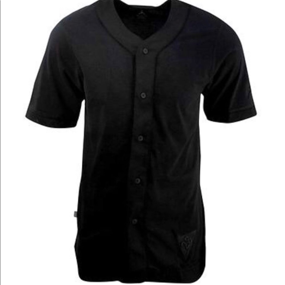 AIR JORDAN RETRO VII BASEBALL TOP (BLACK)  {XL}